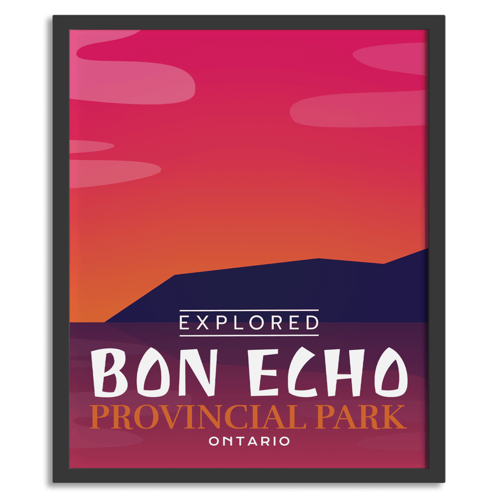 Bon Echo Provincial Park 'Explored' Poster