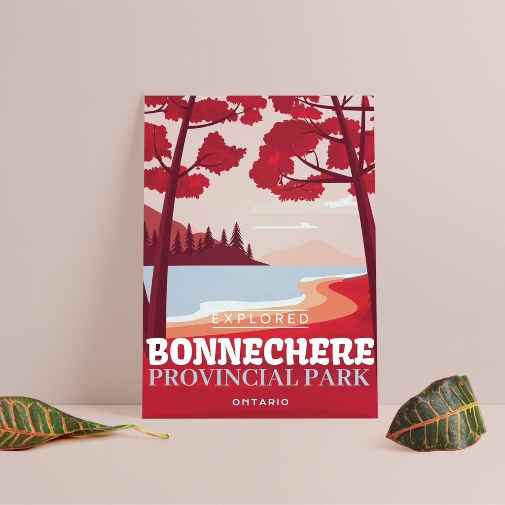 Bonnechere Provincial Park 'Explored' Poster, Canada Parks