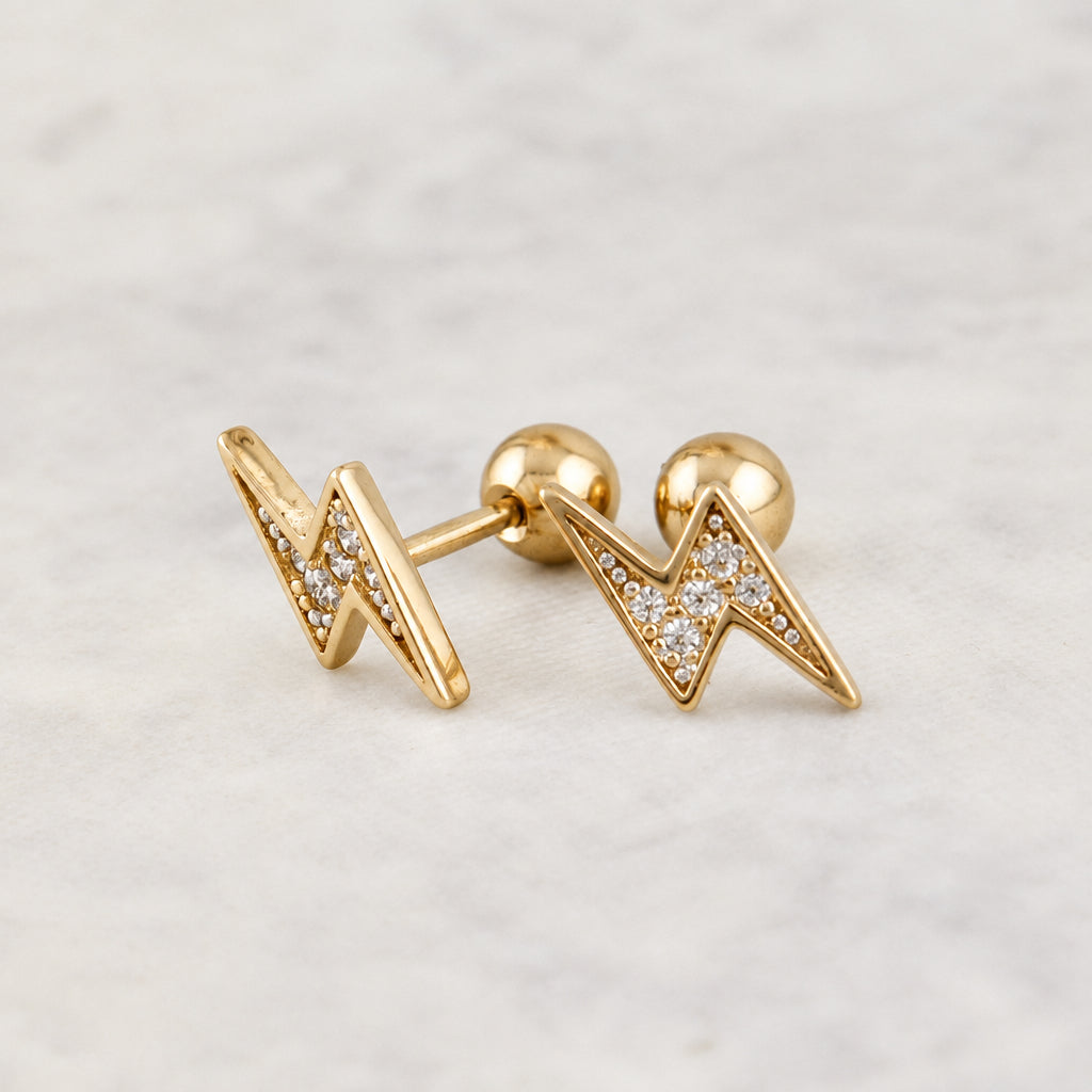Boucles d'oreilles Storm en argent sterling