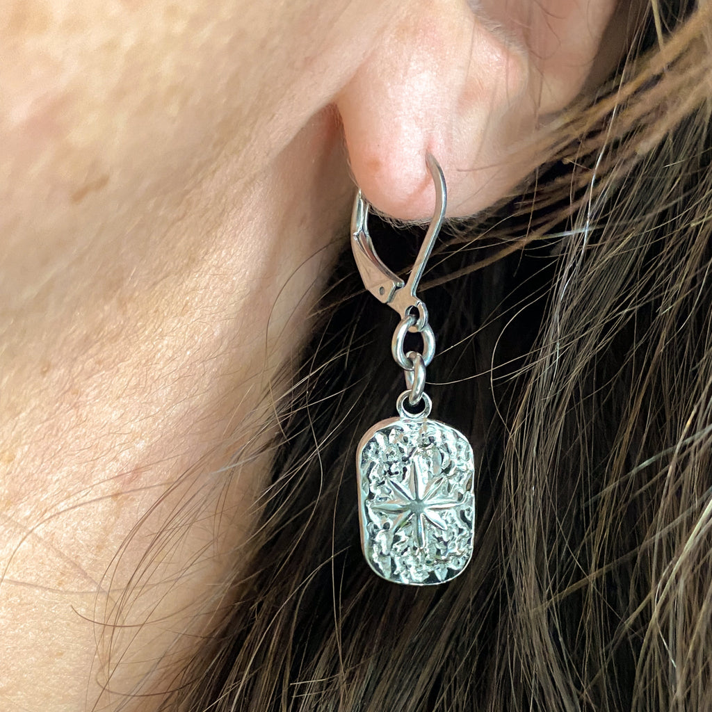 Boucles d'oreilles étoile en acier inoxydable | ESTRELLA