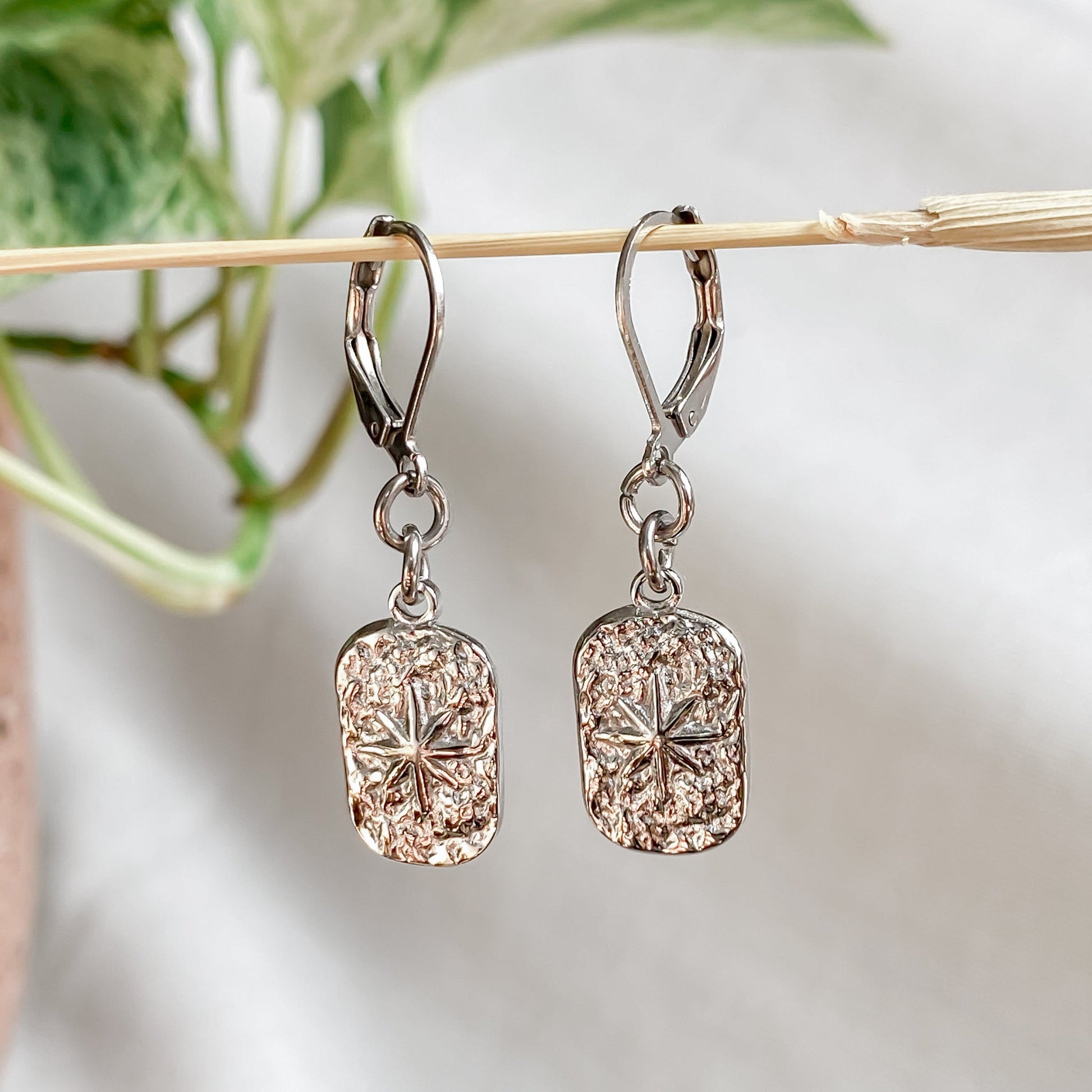 Boucles d'oreilles étoile en acier inoxydable | ESTRELLA