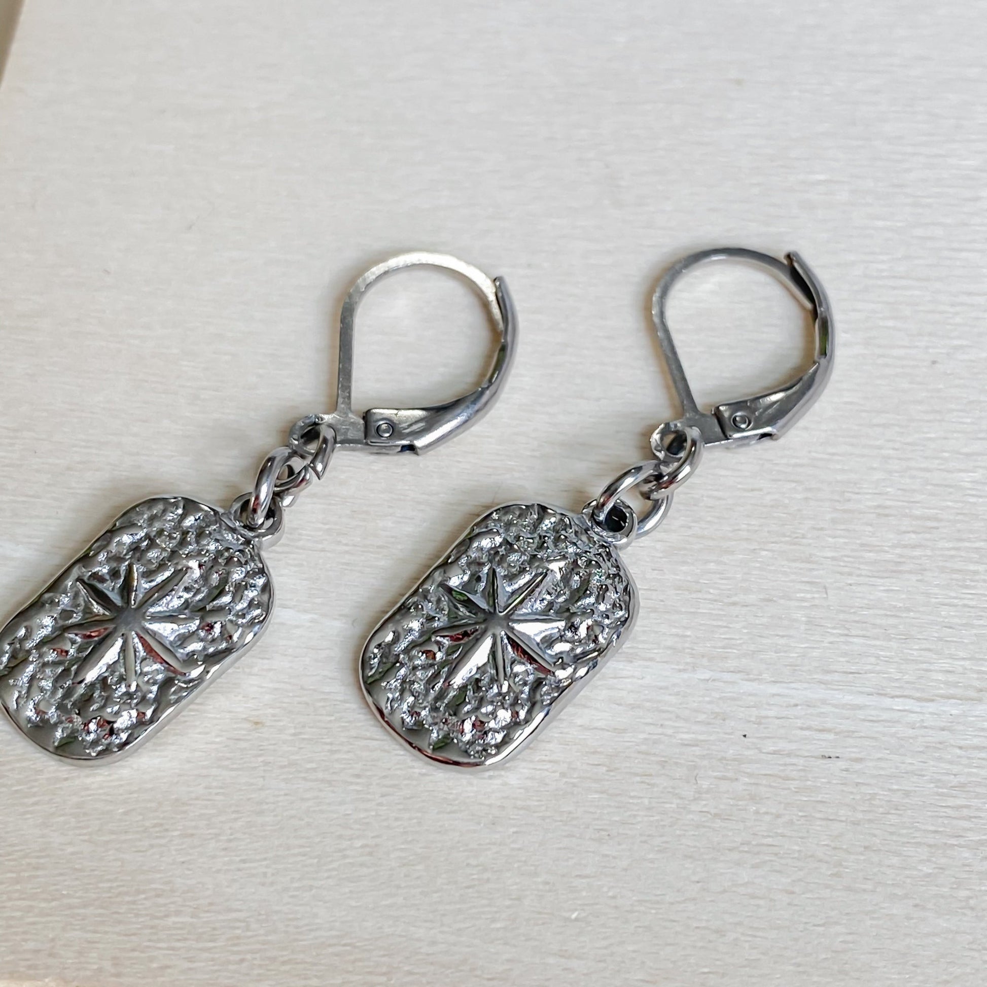 Boucles d'oreilles étoile en acier inoxydable | ESTRELLA