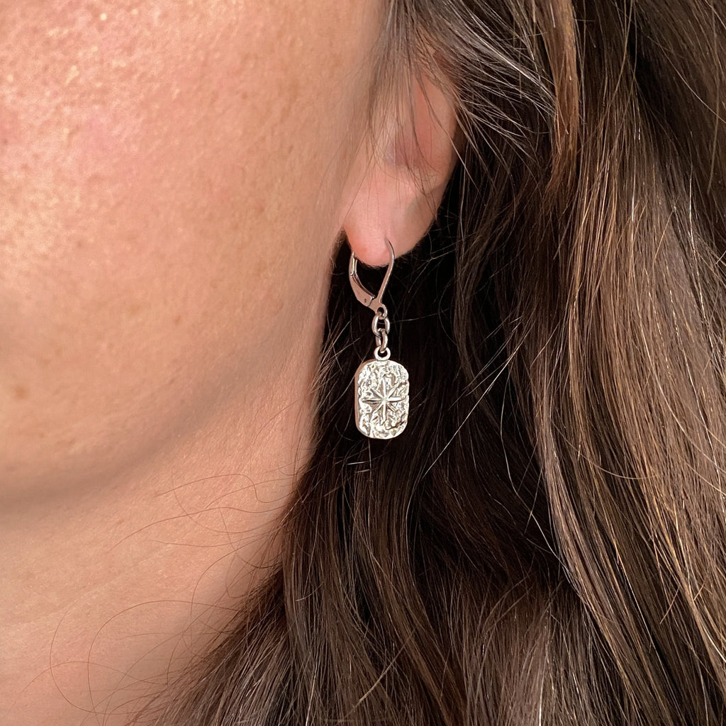 Boucles d'oreilles étoile en acier inoxydable | ESTRELLA