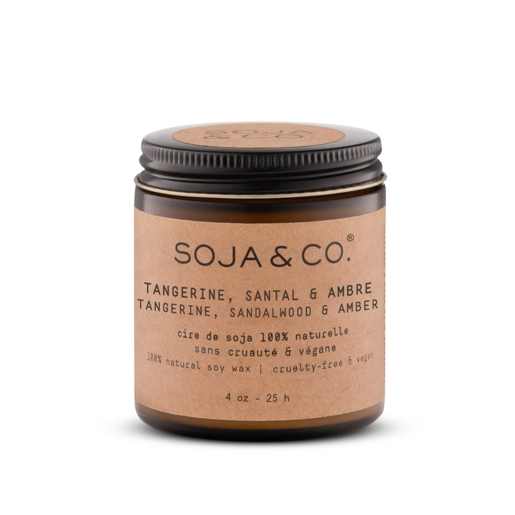 Candle | Tangerine, Sandalwood & Amber