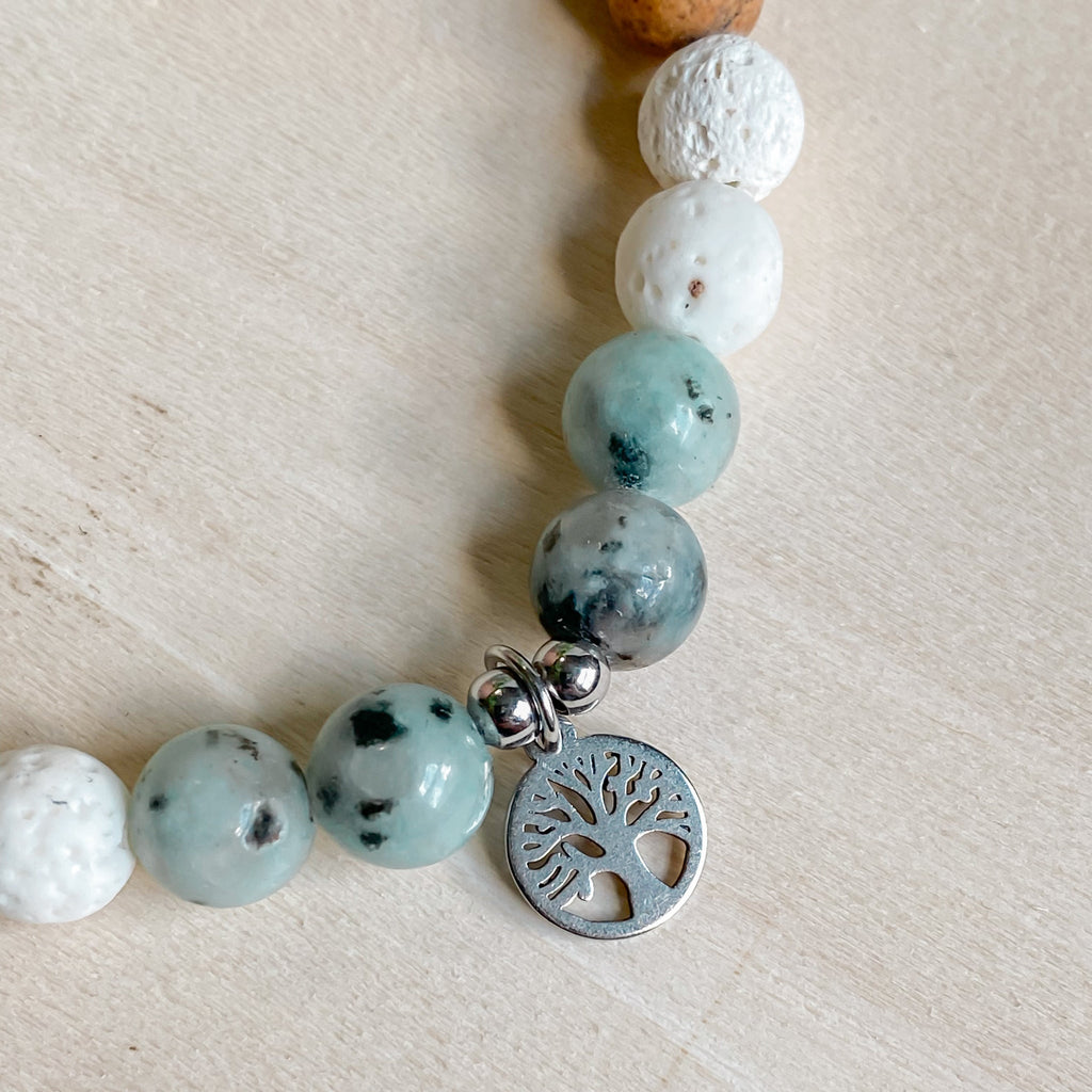 Bracelet en pierres semi-précieuses – ARBRE DE VIE