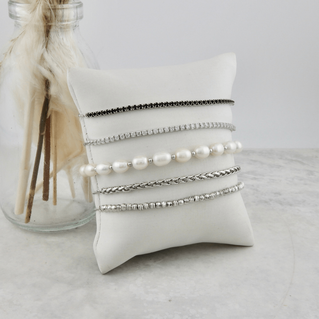 Sterling Silver Wheat Bracelet