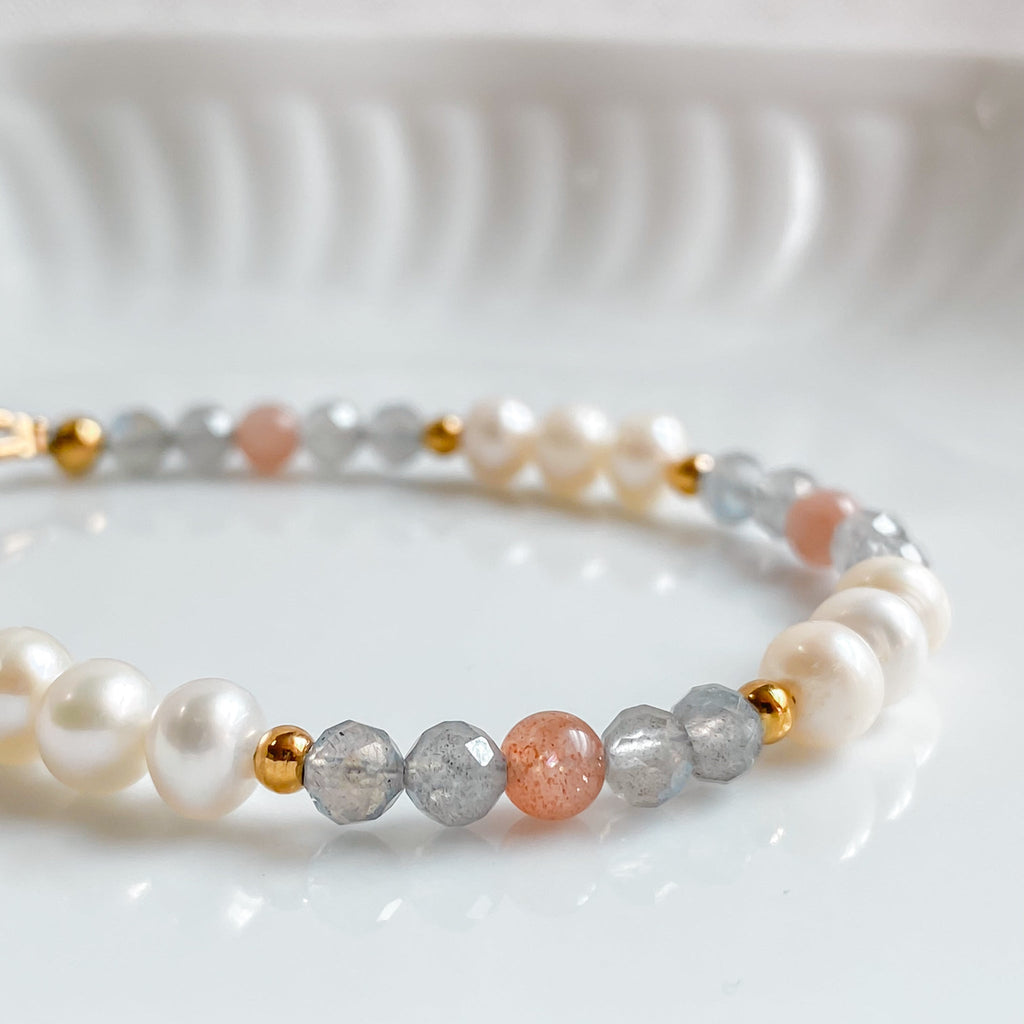 Bracelet perles d'eau douce pour femmes | NÉRIDA