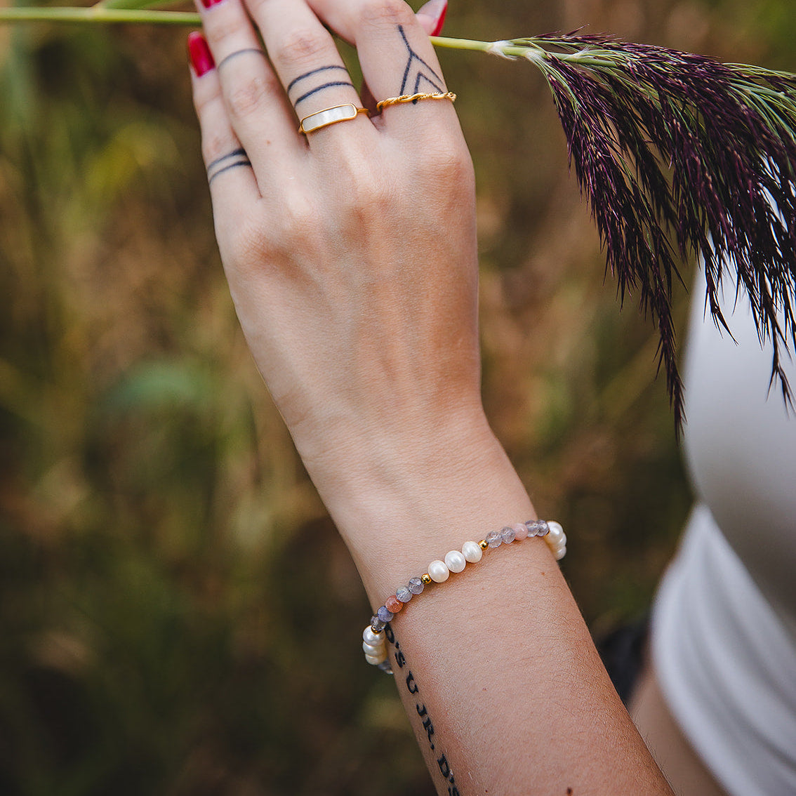 Bracelet perles d'eau douce pour femmes | NÉRIDA