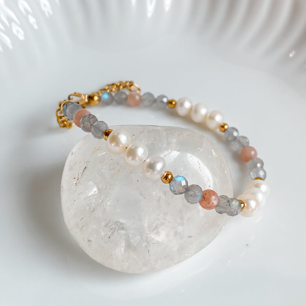 Bracelet perles d'eau douce pour femmes | NÉRIDA