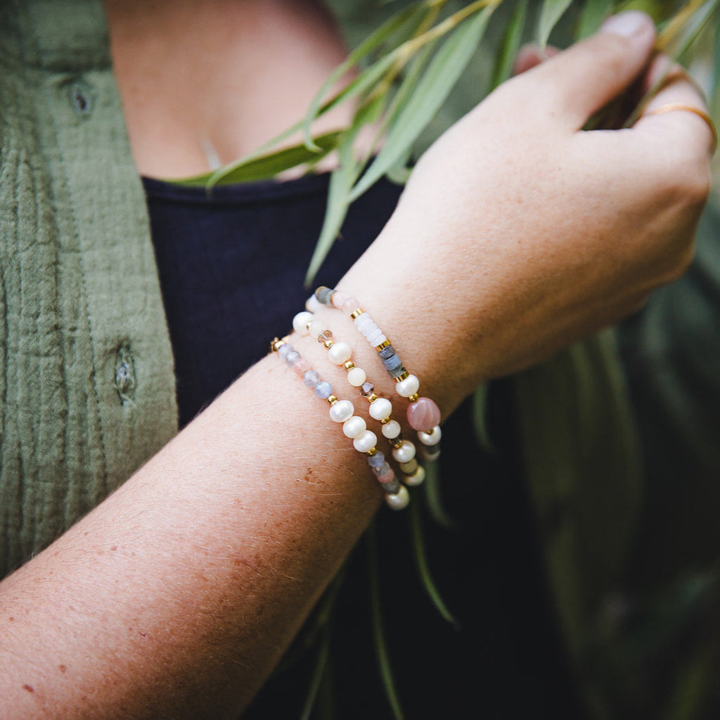 Bracelet perles d'eau douce pour femmes | NÉRIDA
