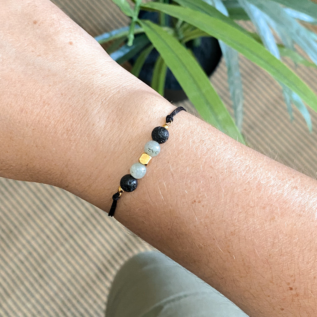 Bracelet cordon diffuseur d'huiles essentielles | NOCTIS