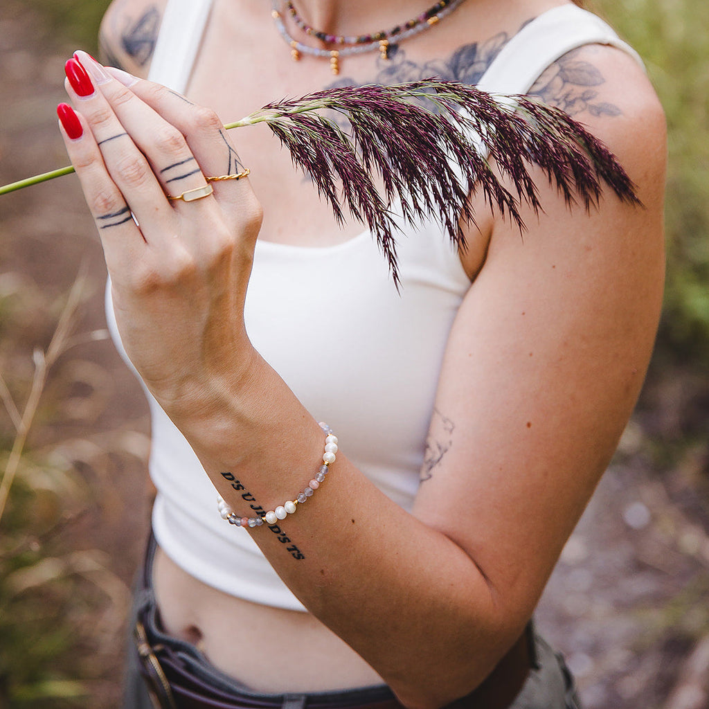 Bracelet perles d'eau douce pour femmes | NÉRIDA