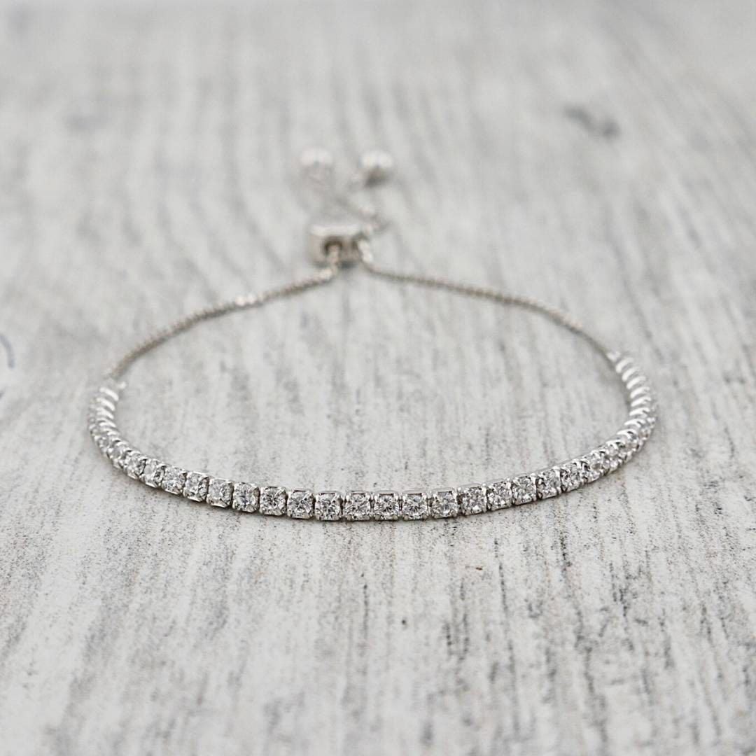 Sterling Silver Tennis Bracelet