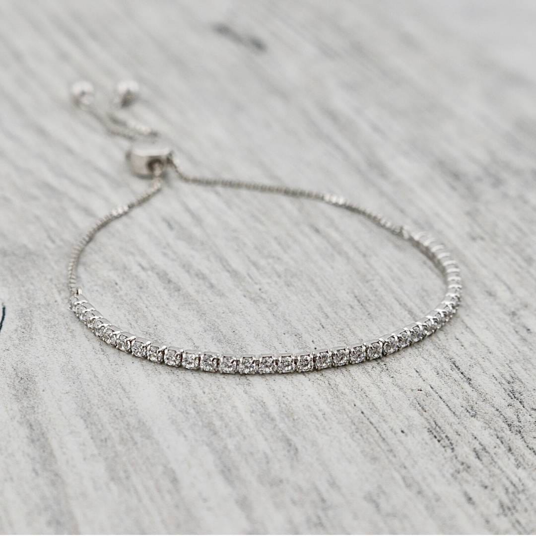 Sterling Silver Tennis Bracelet
