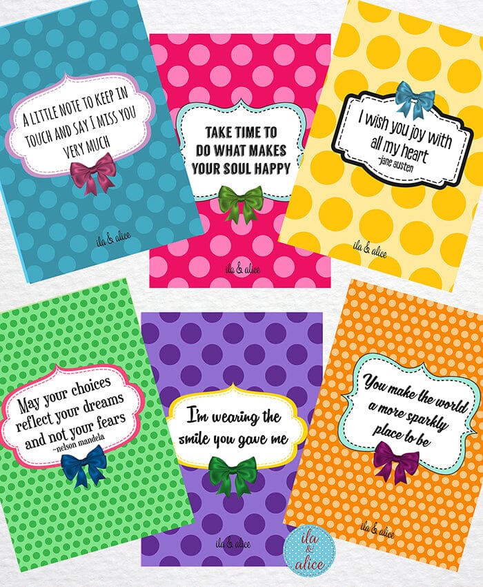 Kind & Inspiring Friendship Postcards