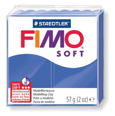 Staedtler-Mars - Modelling Clay Fimo Soft - Brilliant Blue