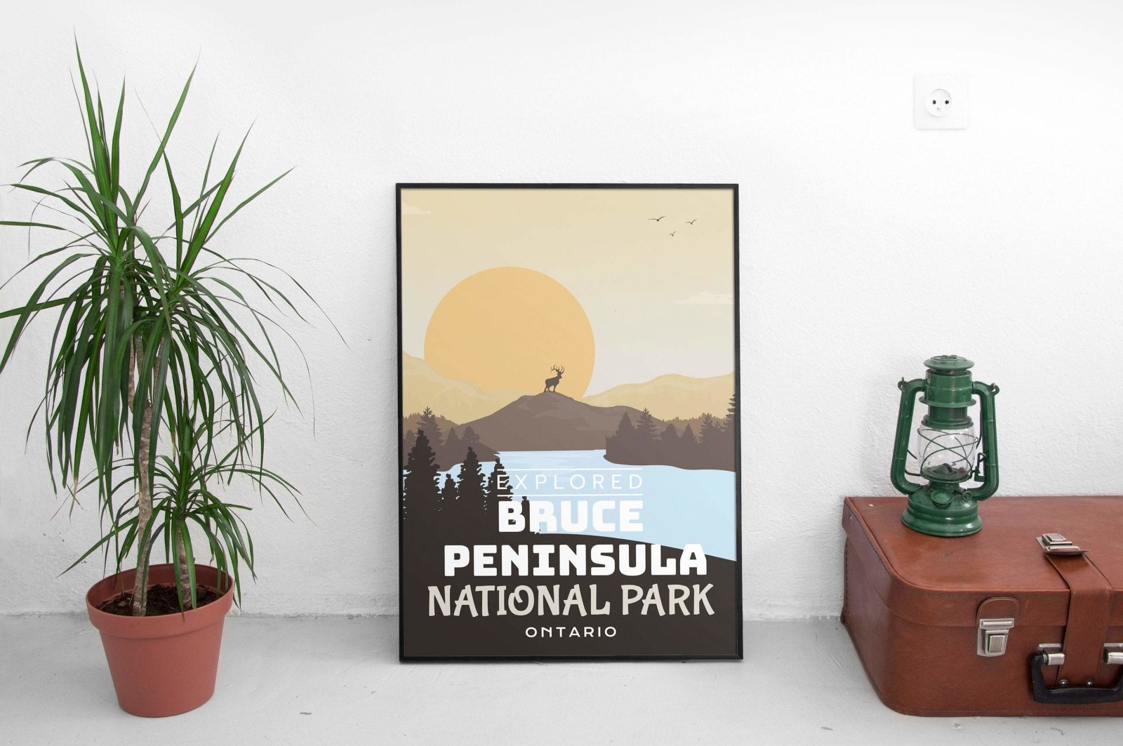 Bruce Peninsula National Park 'Explored' Poster