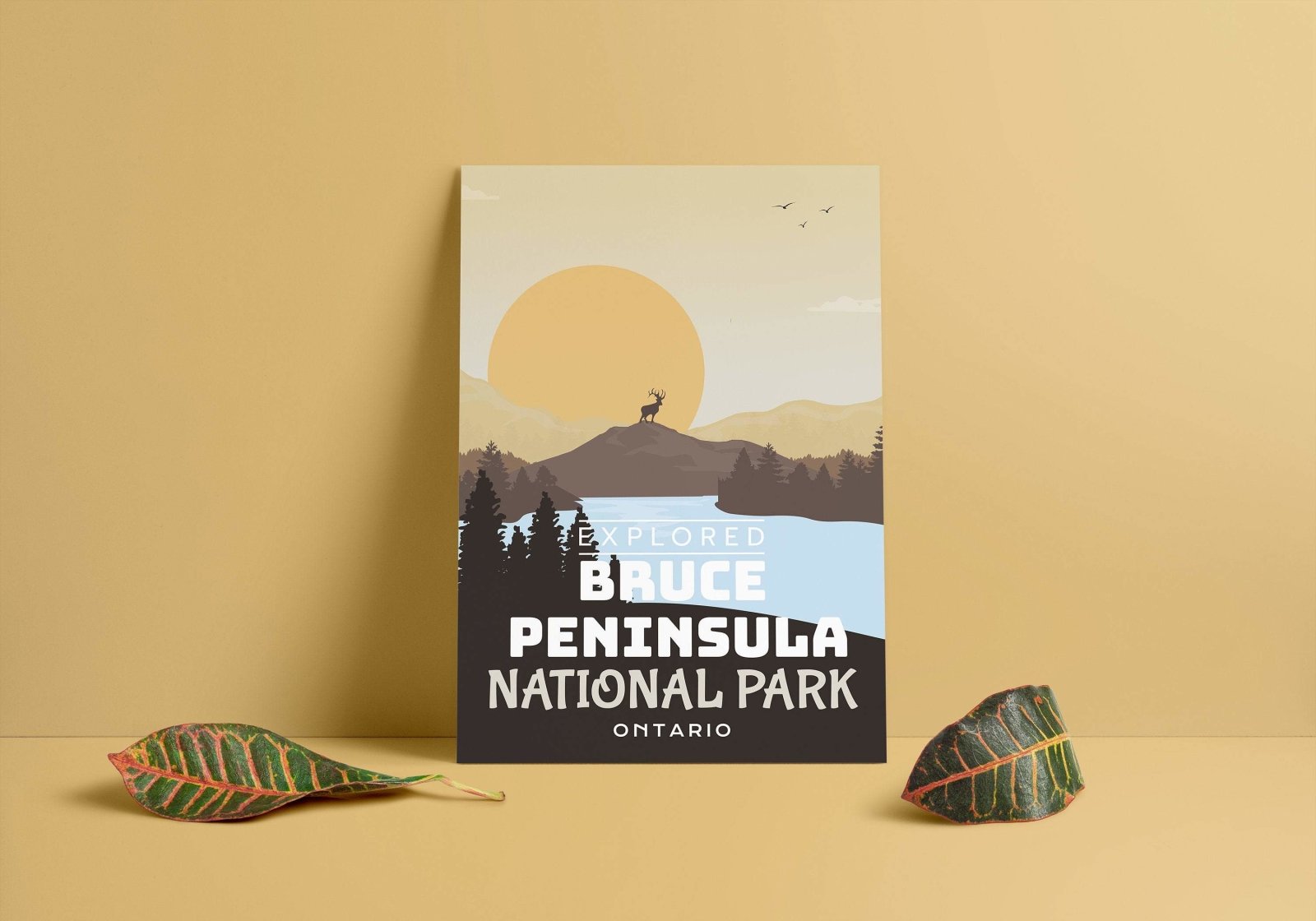 Bruce Peninsula National Park 'Explored' Poster