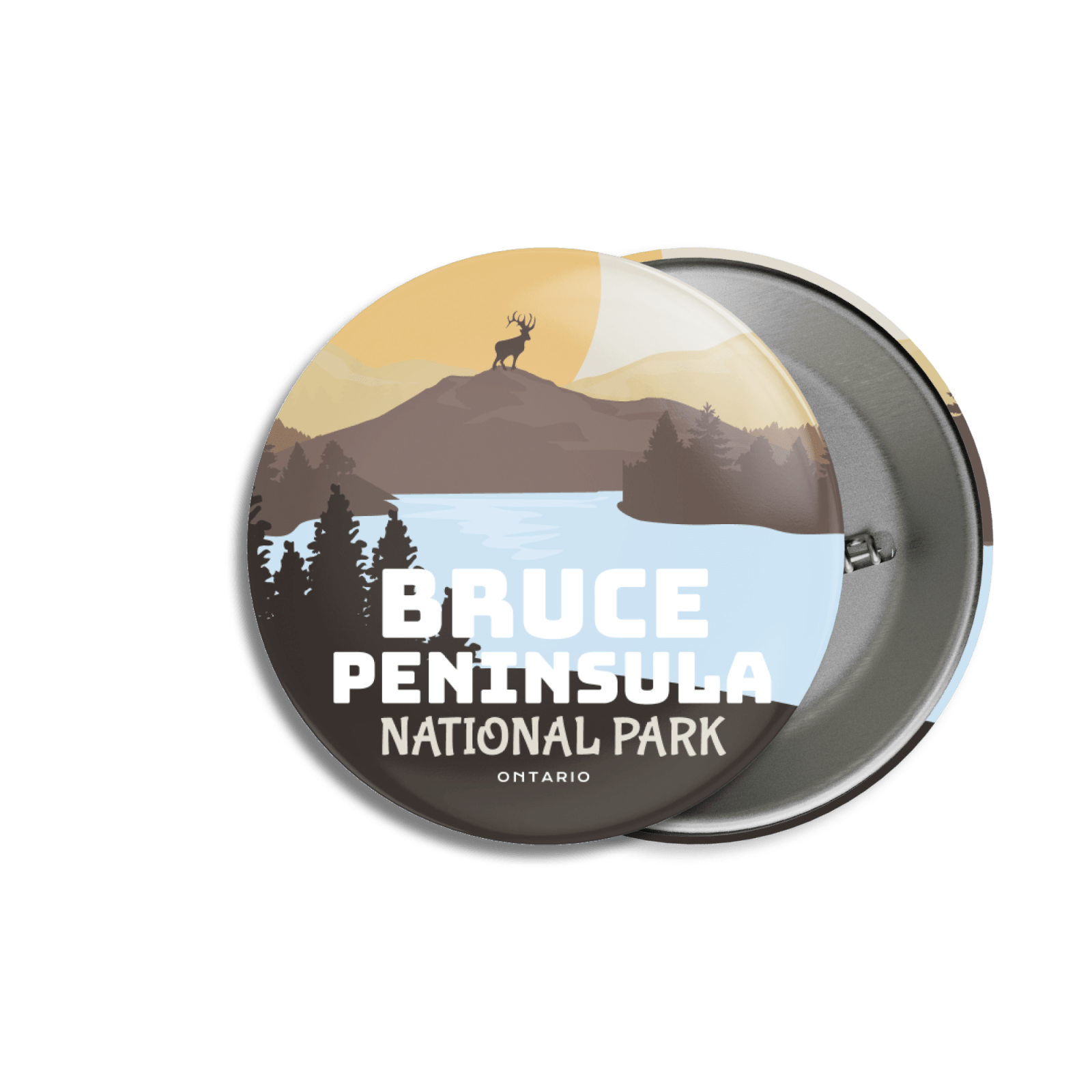 Parc national de la Péninsule-Bruce du Canada - Bouton à épingle