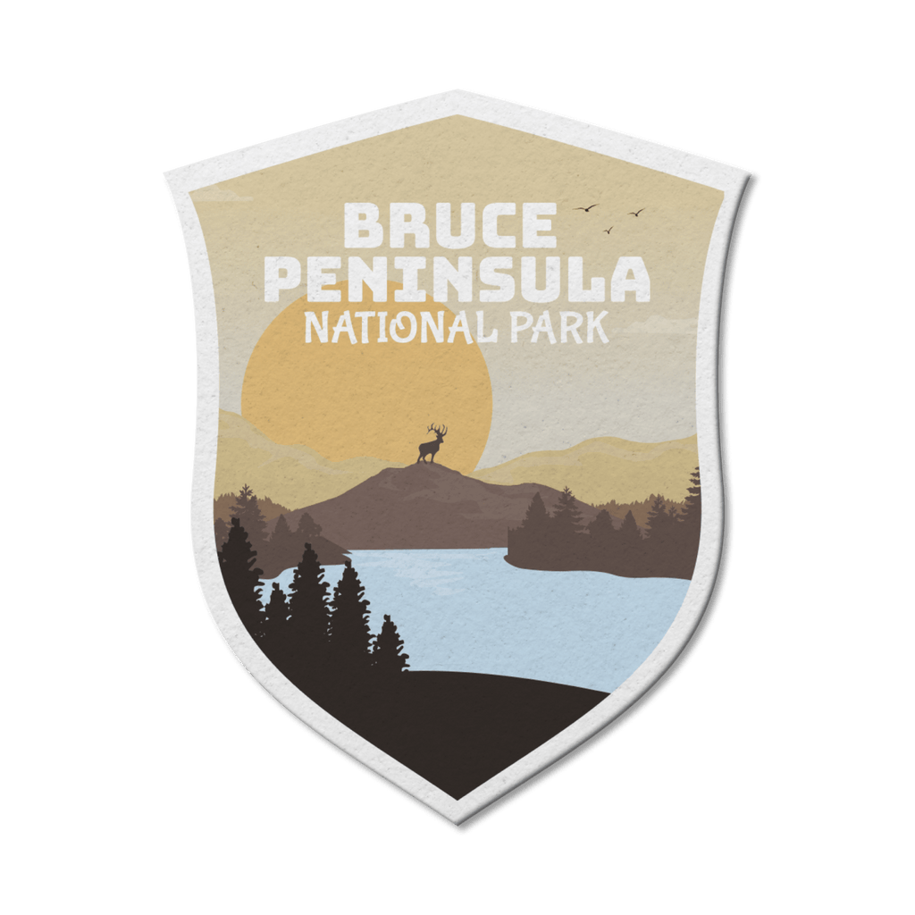 Bruce Peninsula National Park of Canada Waterproof Vinyl Sticker