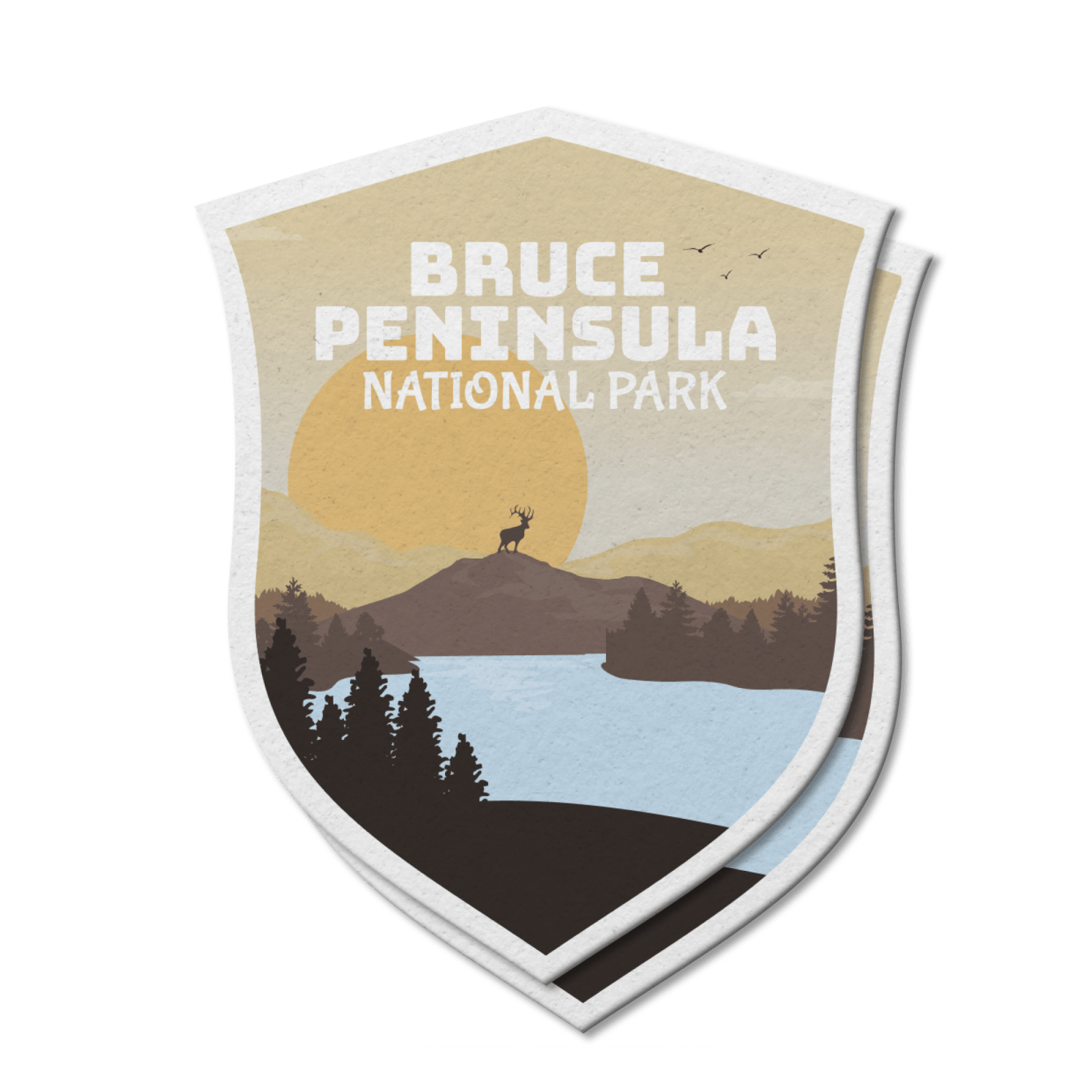 Bruce Peninsula National Park of Canada Waterproof Vinyl Sticker