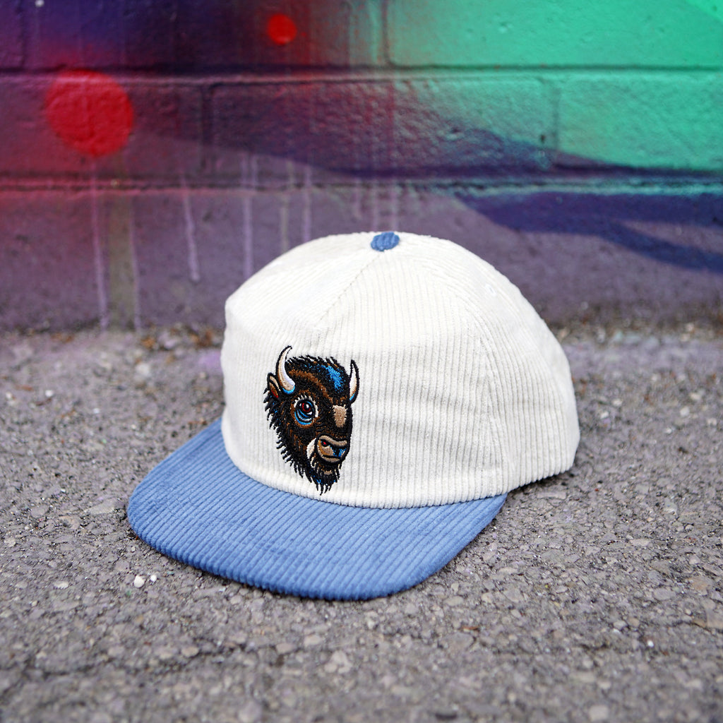 Chapeau en velours côtelé Buffalo