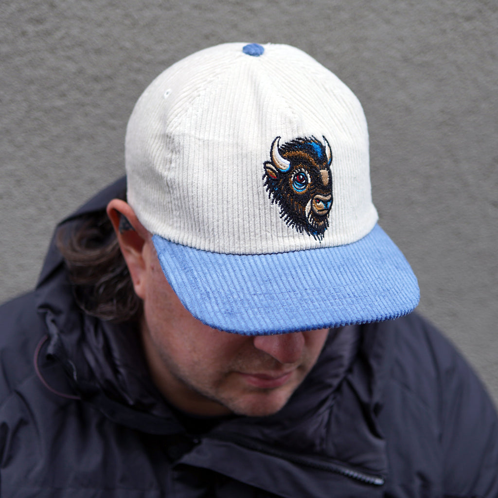 Chapeau en velours côtelé Buffalo