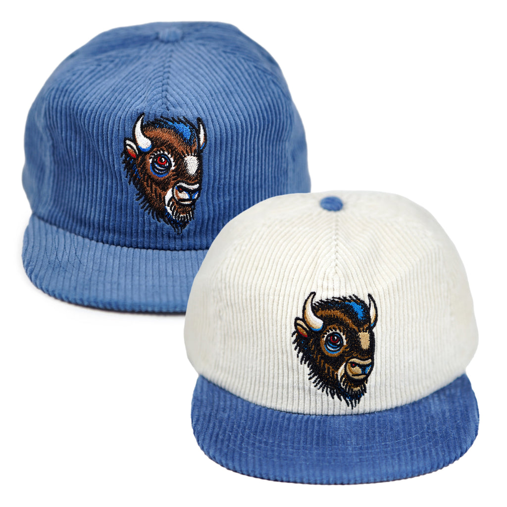 Chapeau en velours côtelé Buffalo