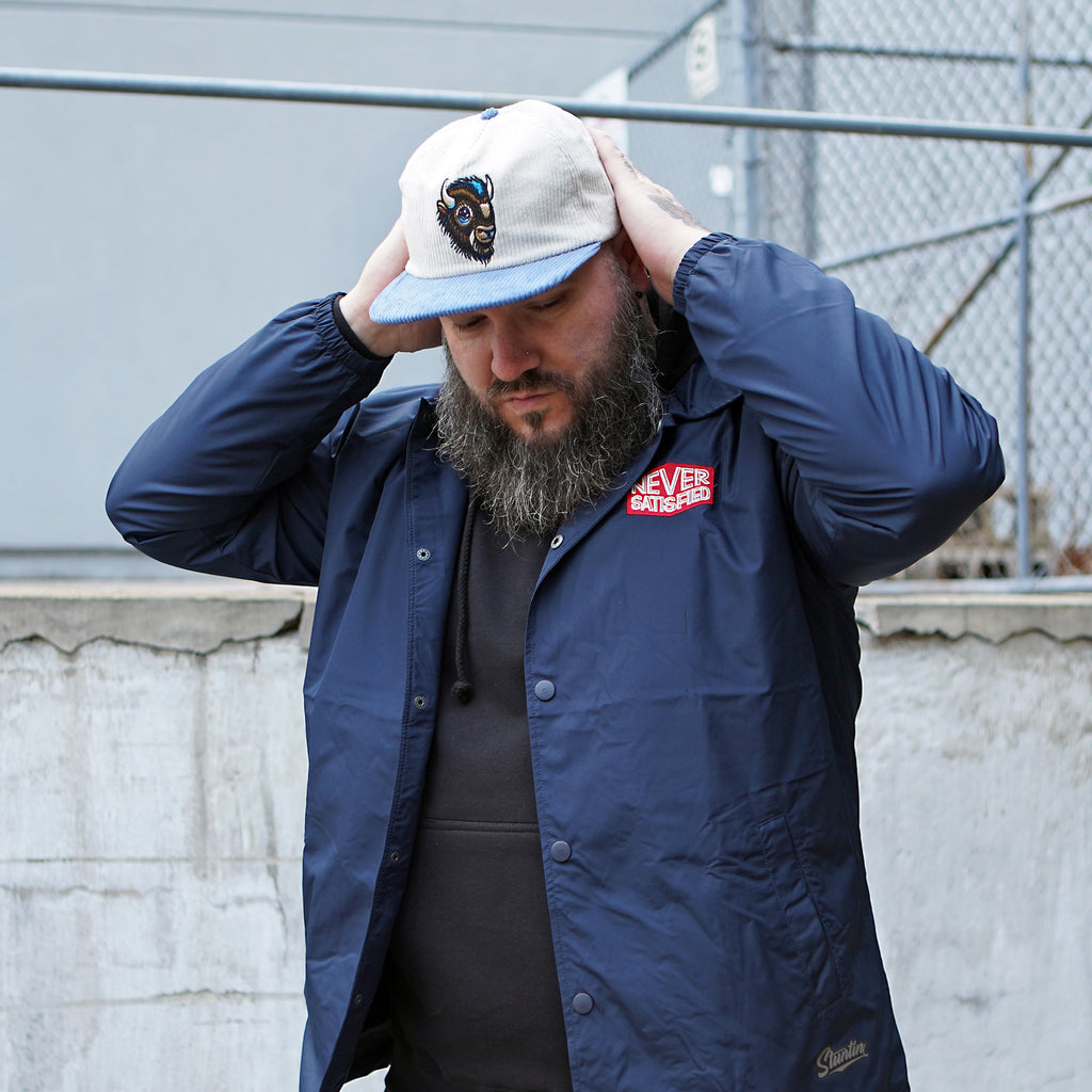 Chapeau en velours côtelé Buffalo