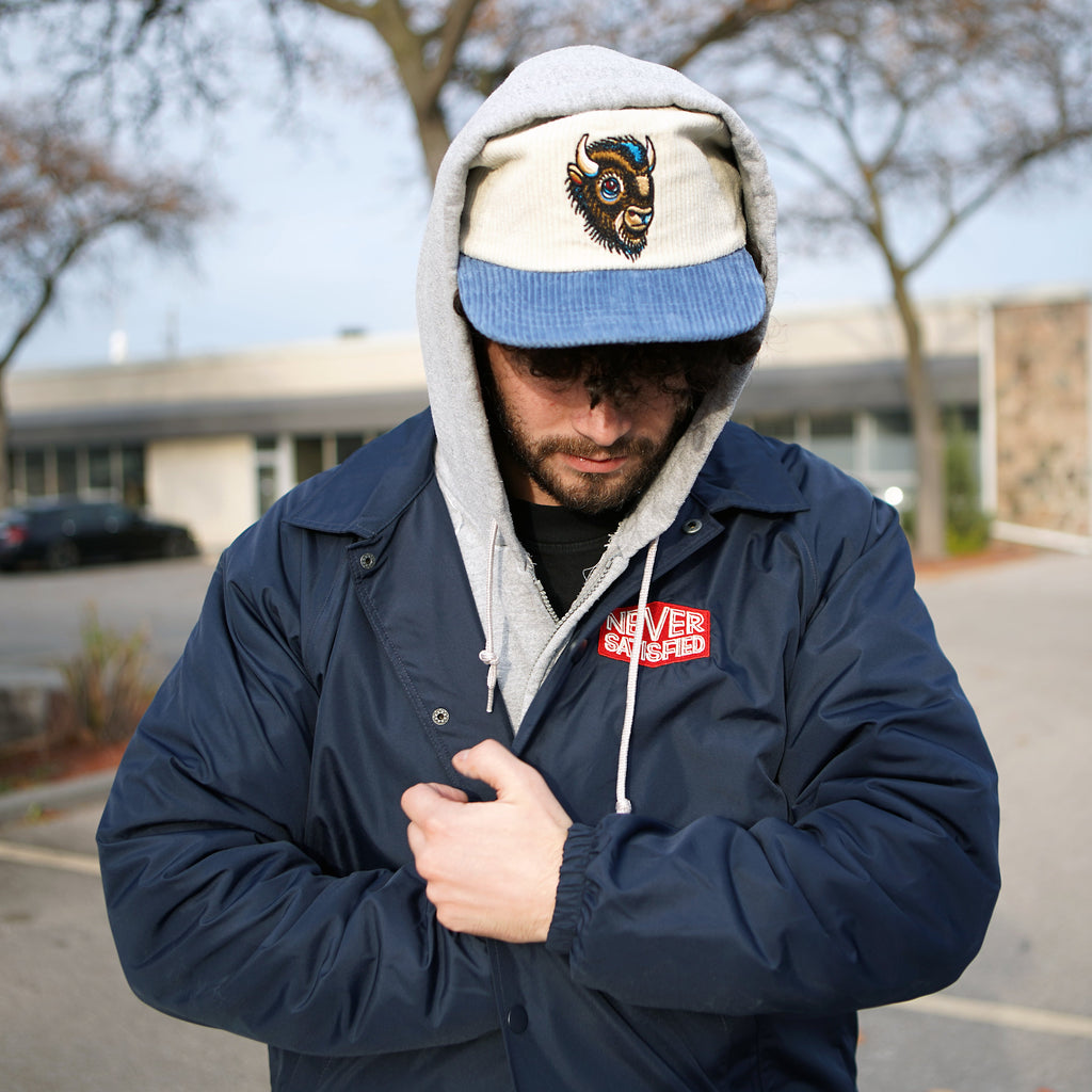 Chapeau en velours côtelé Buffalo