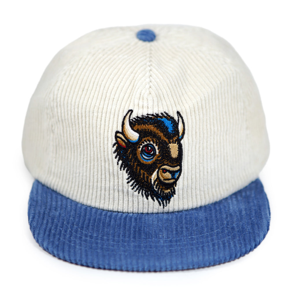 Chapeau en velours côtelé Buffalo