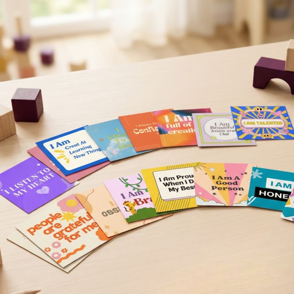 Building Blocks Kids Affirmation Card Deck