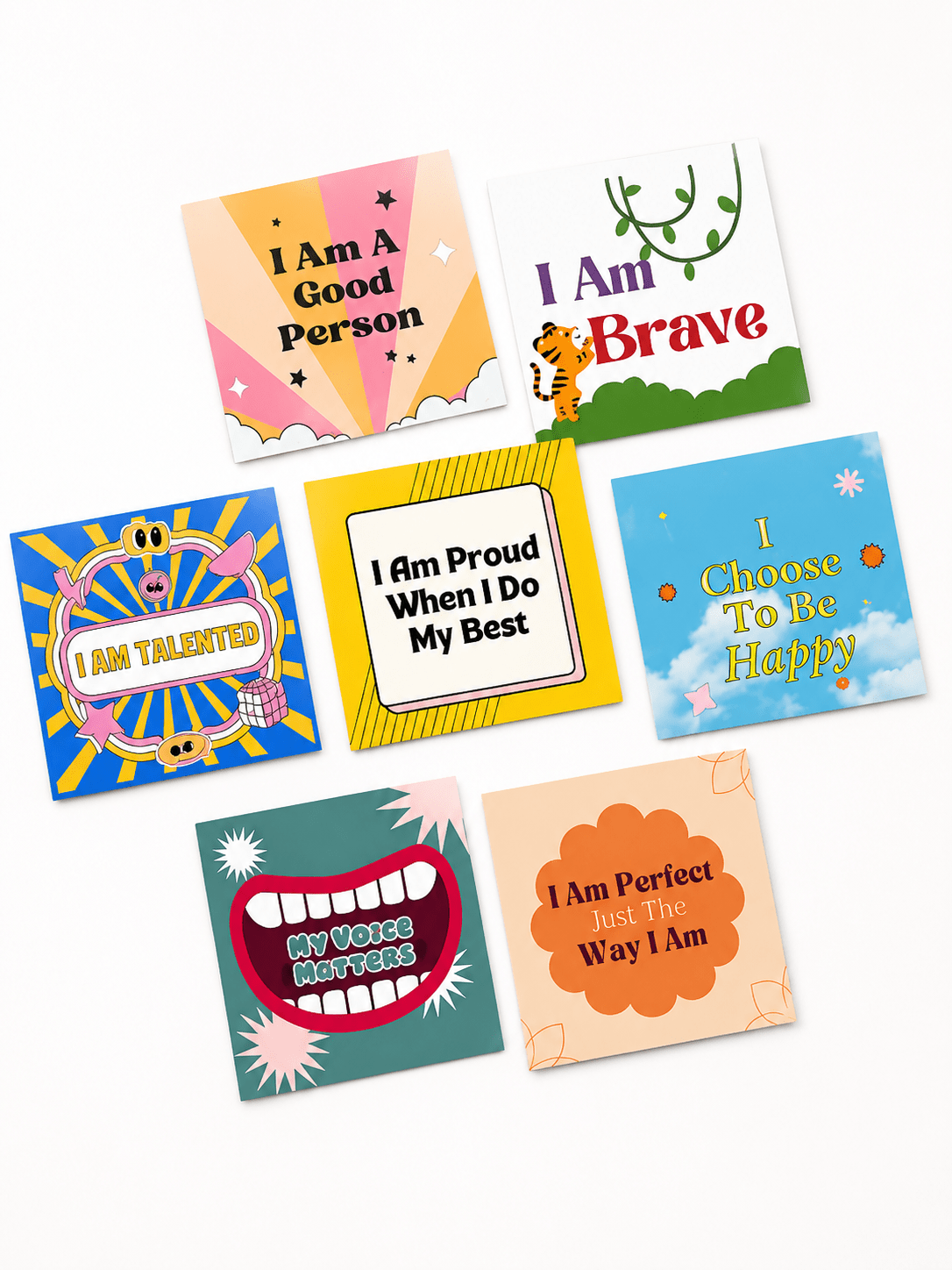 Building Blocks Kids Affirmation Card Deck