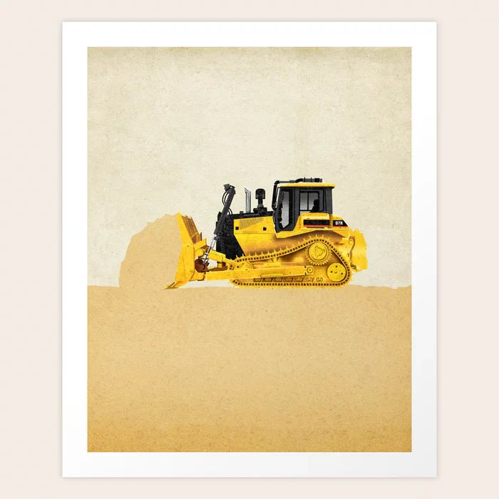 Véhicule de construction bulldozer