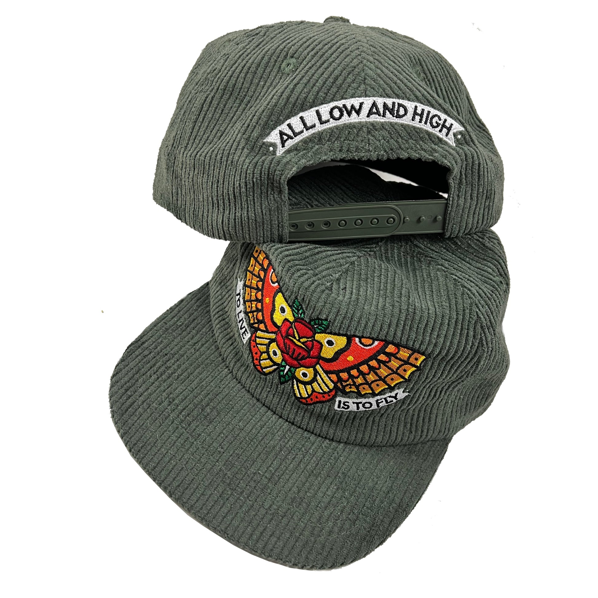 Townes Butterfly Corduroy Hat