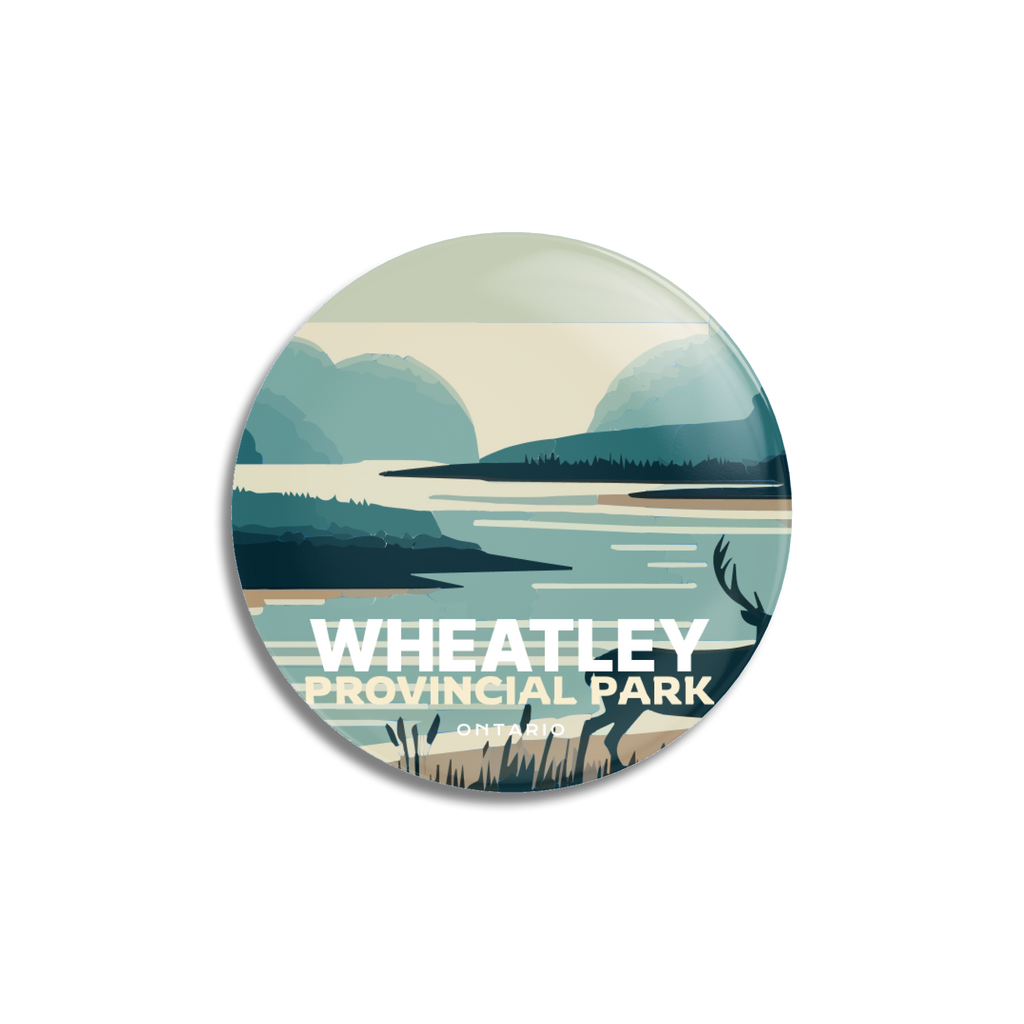 Wheatley Provincial Park of Ontario Pinback Button