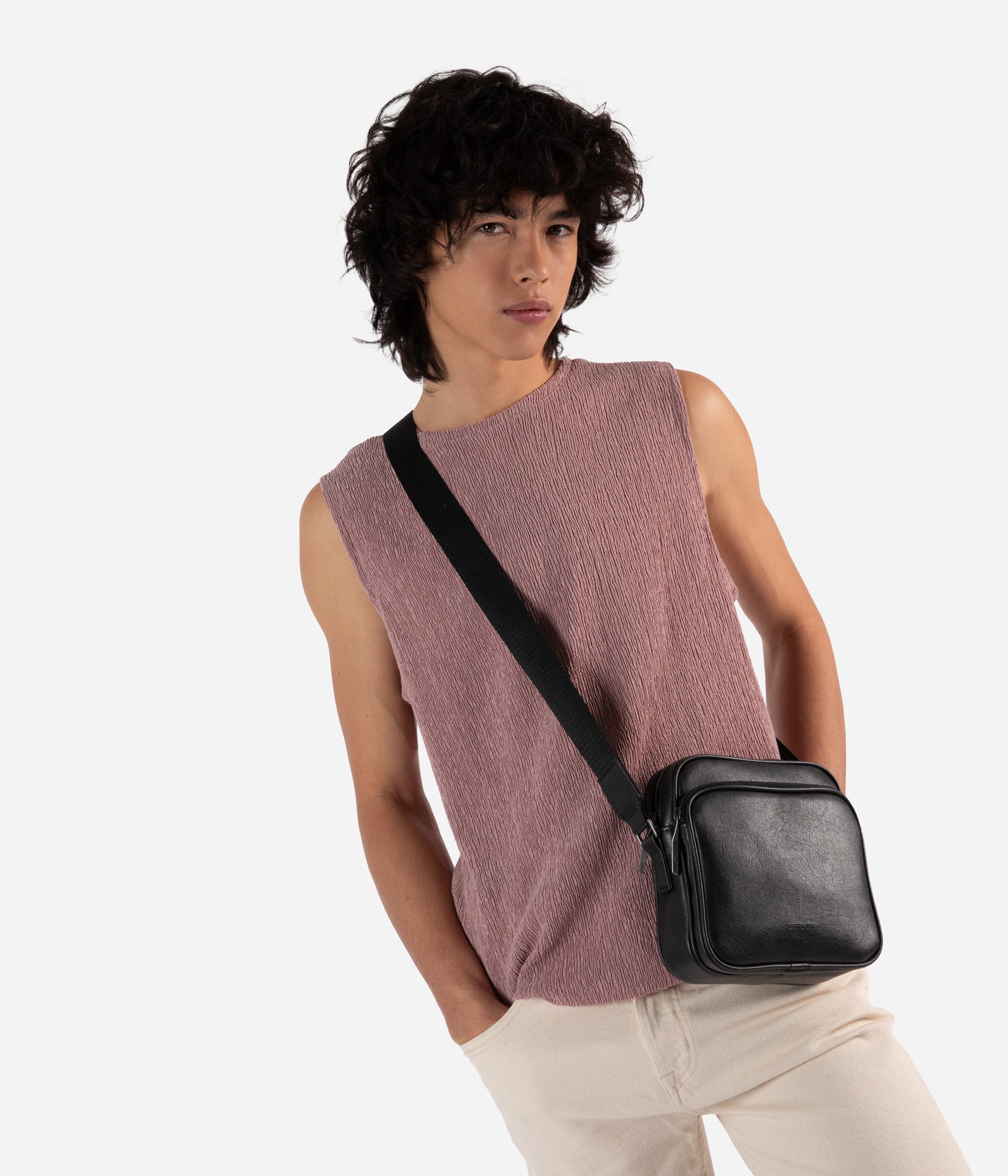 Sac bandoulière végétalien MARC - Vintage