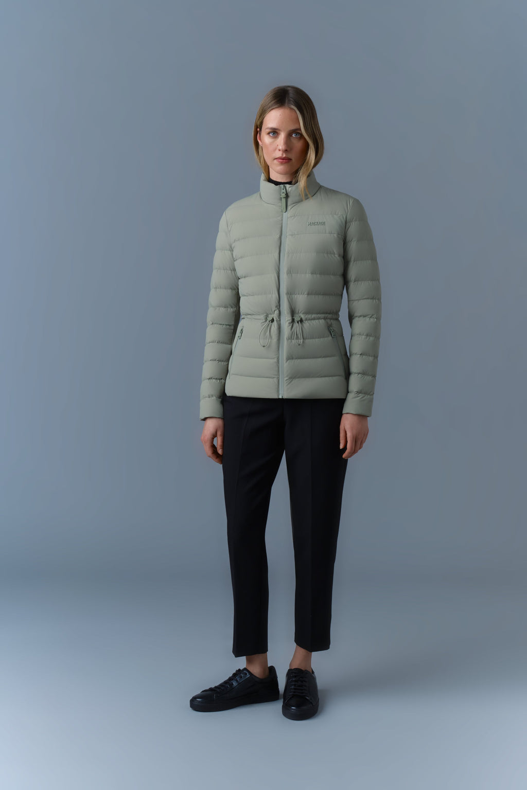 JACEY-CITY Light down jacket with stand collar