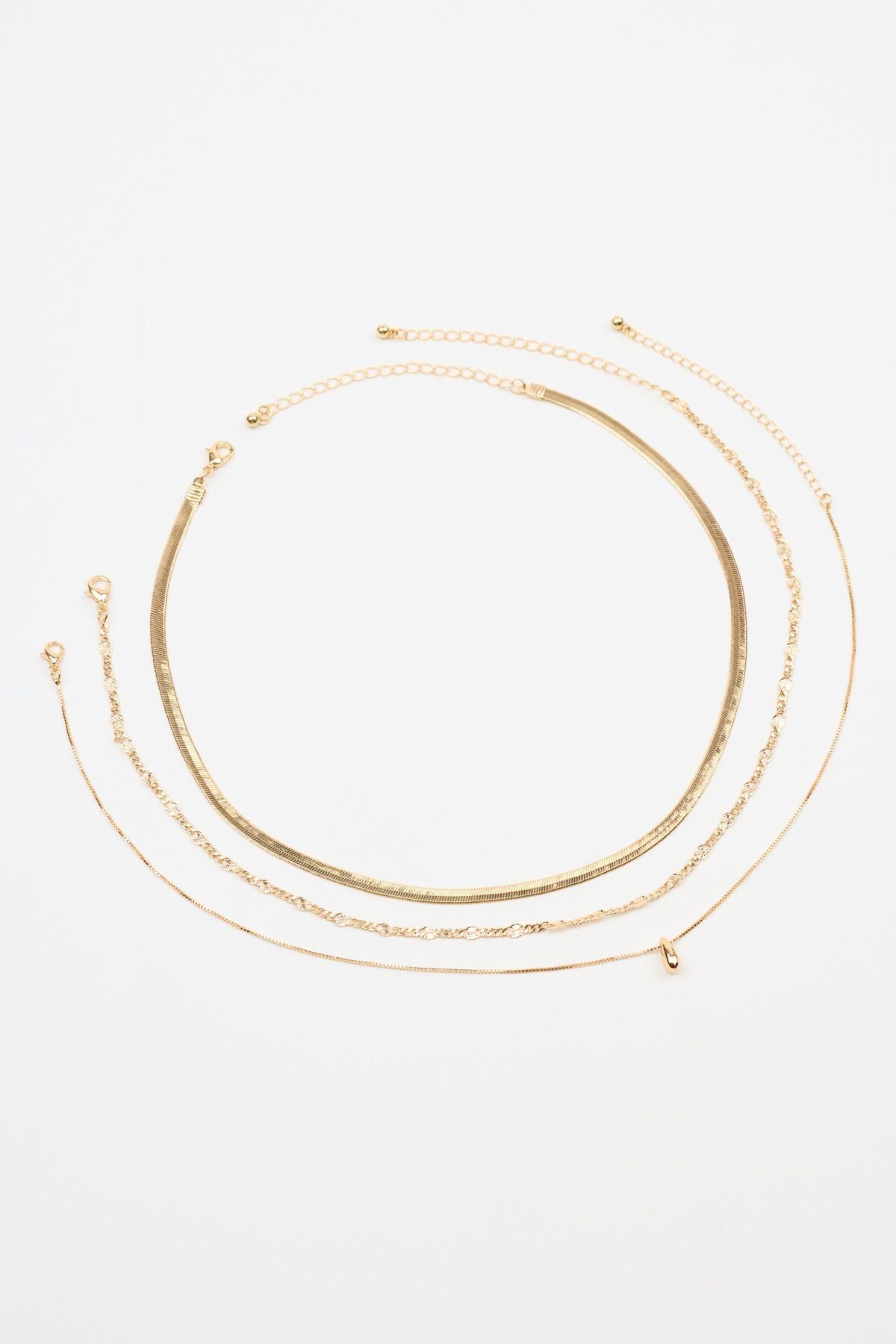 Ensemble de 3 chaînes