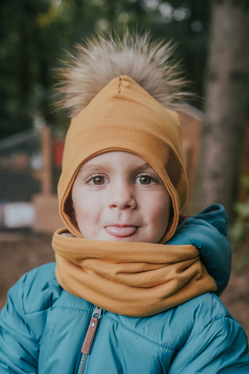 Mustard Yellow Neck Warmer