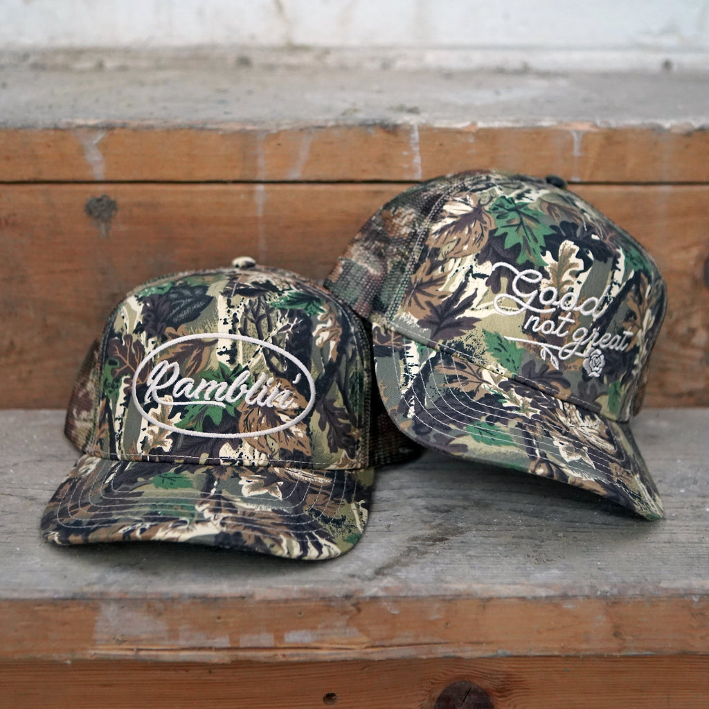 Casquette de camionneur camouflage Ramblin'