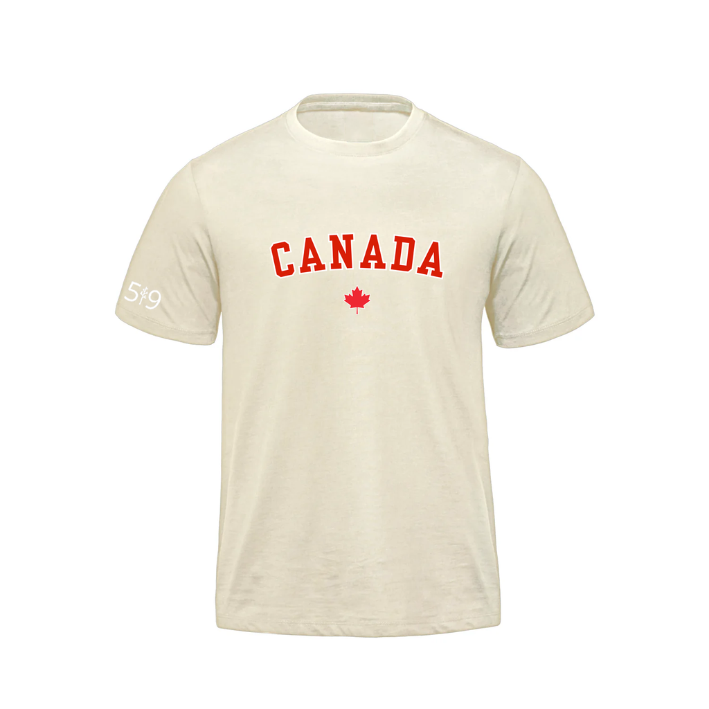 T-SHIRT PREMIUM CANADA VARSITY (HOMME)