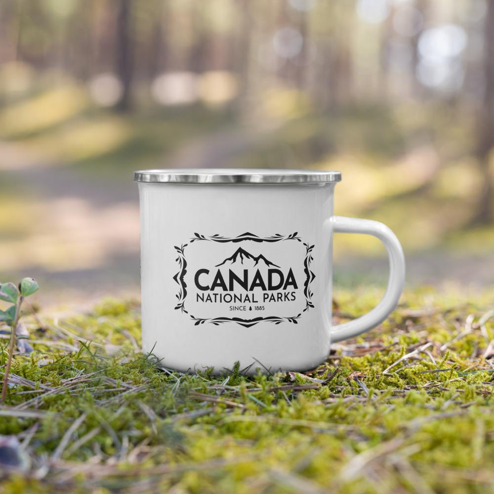 Mug émaillé des parcs nationaux du Canada