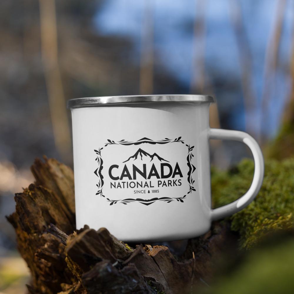Mug émaillé des parcs nationaux du Canada