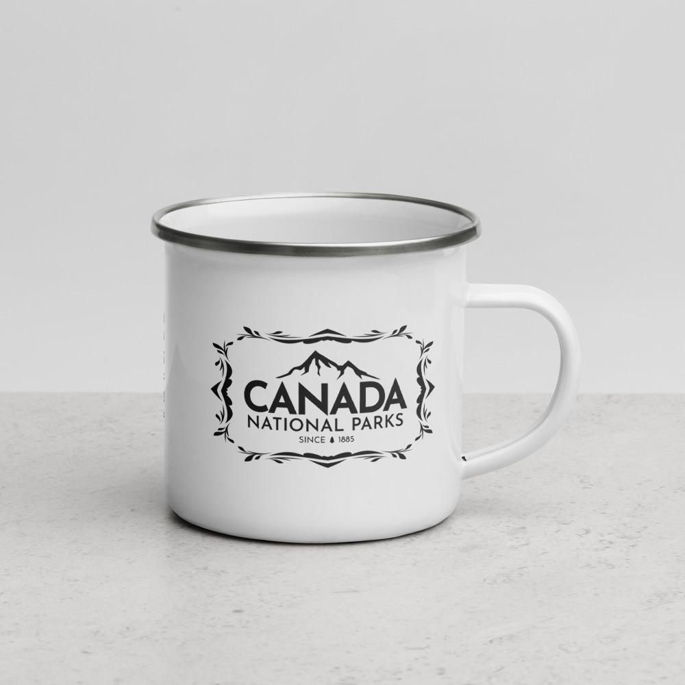 Mug émaillé des parcs nationaux du Canada