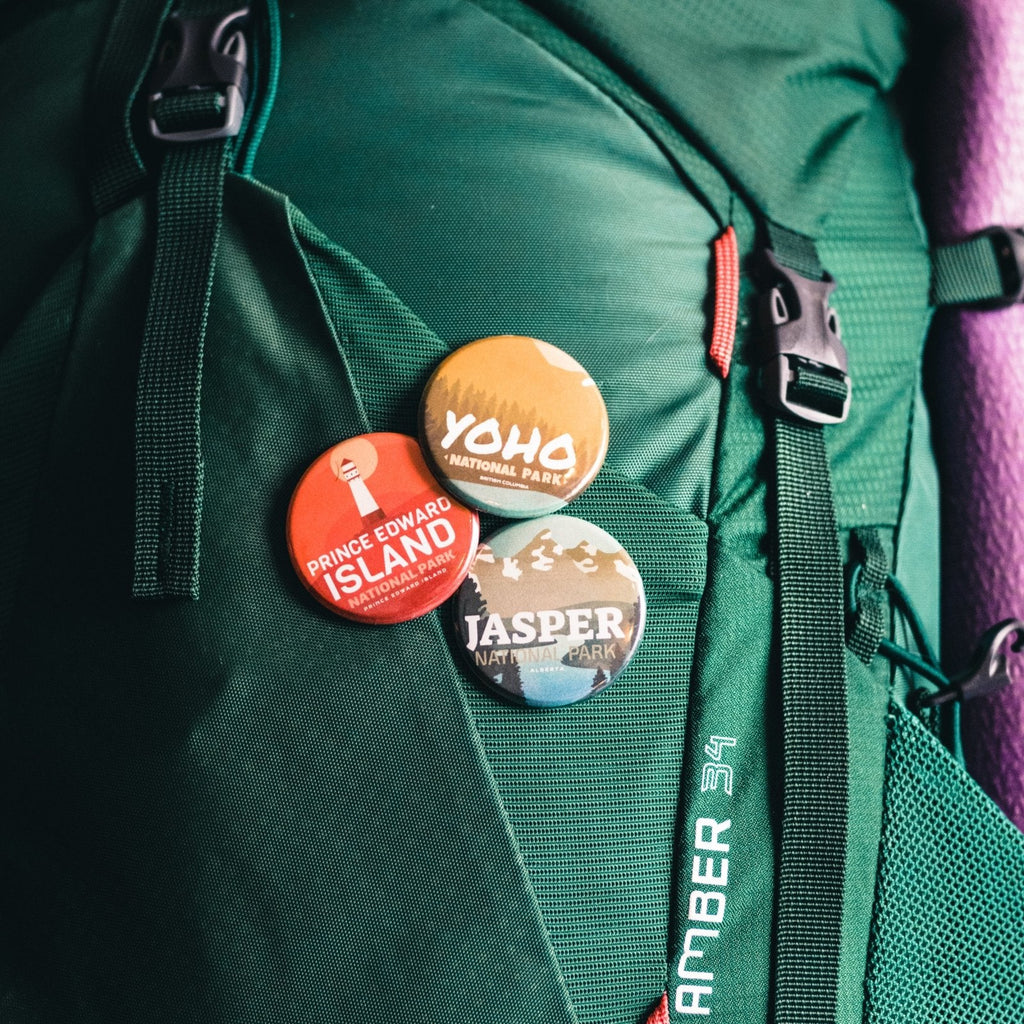 Insignes à épingle des parcs nationaux et provinciaux du Canada