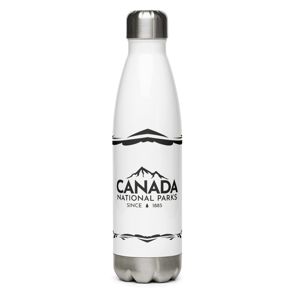 Bouteille d'eau en acier inoxydable des parcs nationaux du Canada
