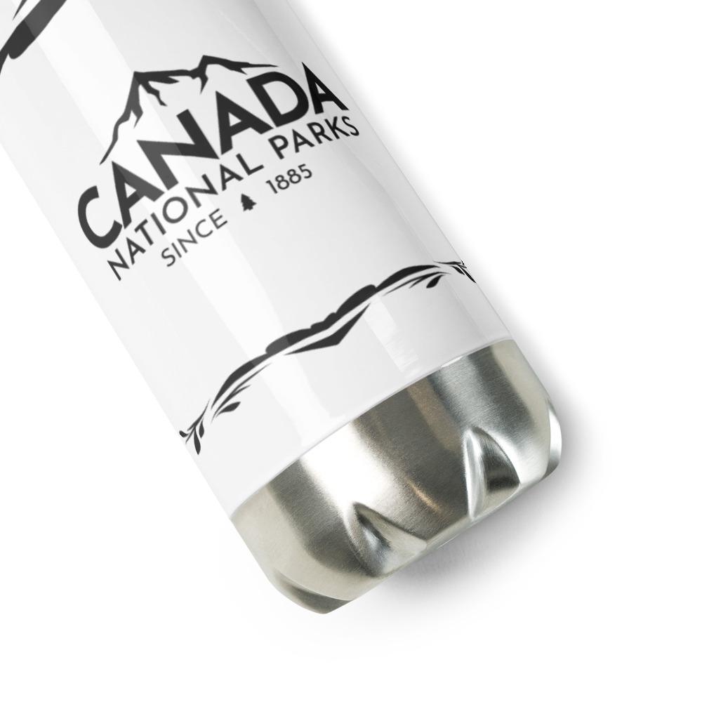 Bouteille d'eau en acier inoxydable des parcs nationaux du Canada