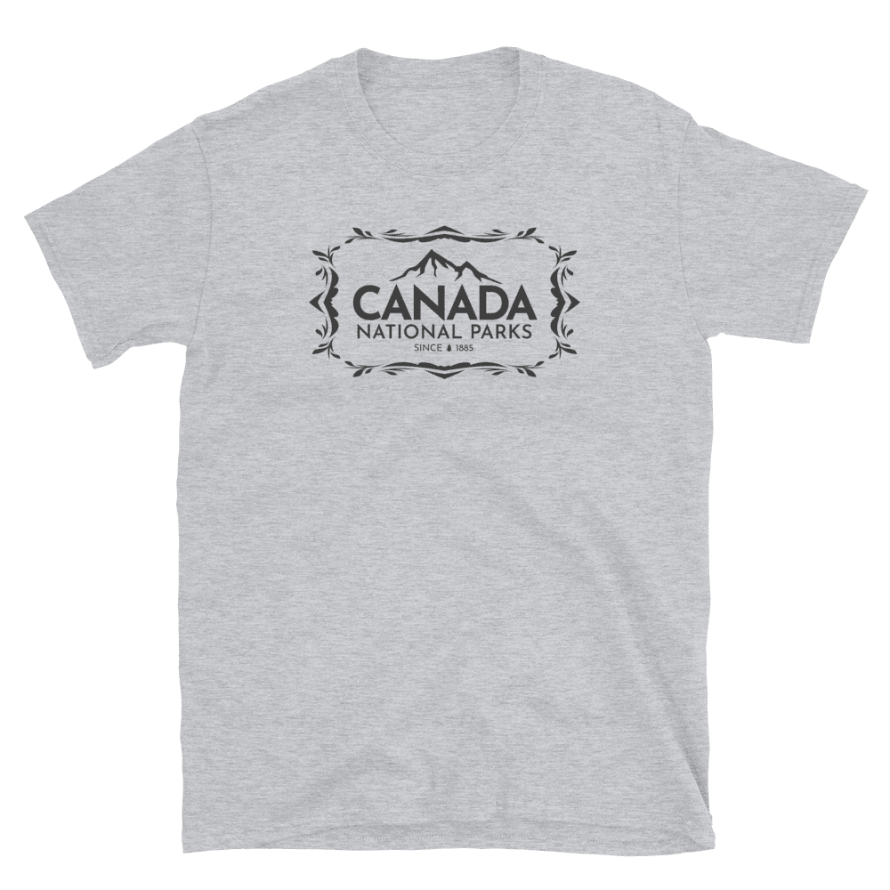 T-shirt unisexe Parcs nationaux du Canada