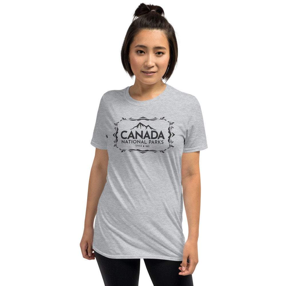 T-shirt unisexe Parcs nationaux du Canada